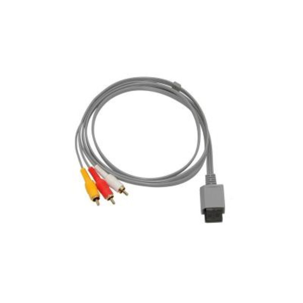 AV-videokaapeli, yhteensopiva Wii:n ja Wii U:n kanssa - pituus 1m80