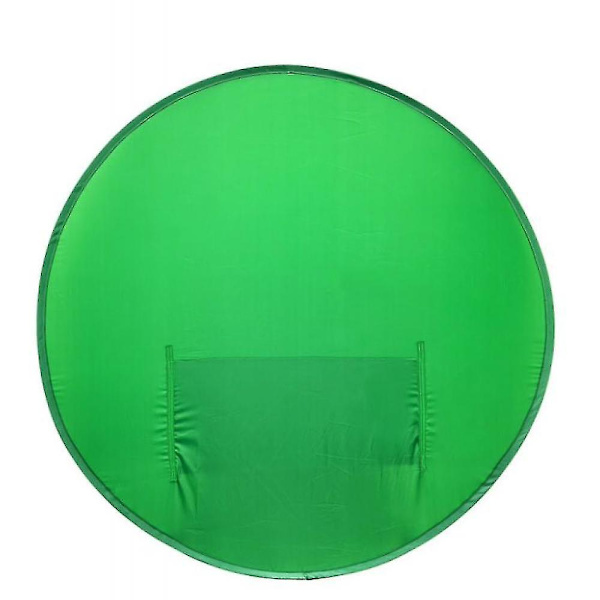 Kannettava vihreä tausta, Zoom Virtual, kotitoimisto, kamera, matka (142cm)