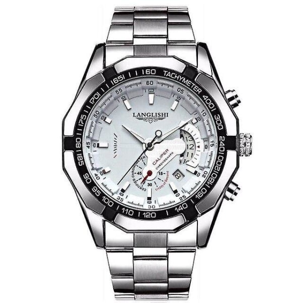 Lyxig Big Dial Military Quartz Watch Waterproof Sport Chronograph Watch
