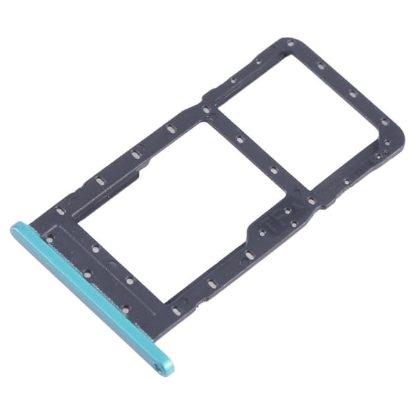 För Alcatel 1SE 2020 5030 SIM-kortfack + Micro SD-kortfack Green