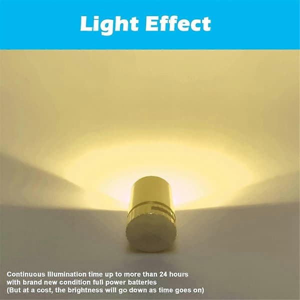 36 stk. miniaturelys til håndværk, miniature LED-lys til håndværk, mini spotlys batteridrevne (varm hvid) Silver