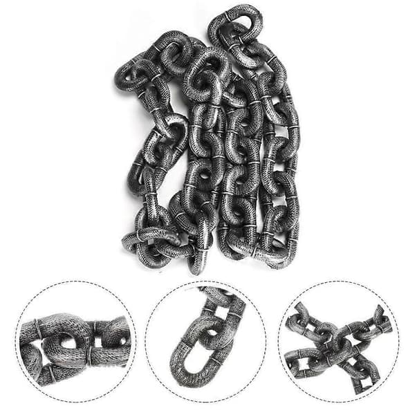 [LCS] Halloween Makeup Toy Chains - Plastik dekorative kæder til festkostumeindretning