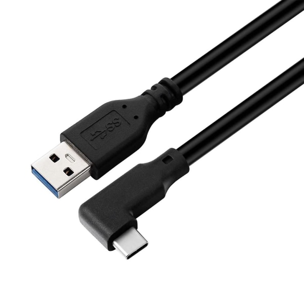 Vr Datakabel Albue Type-c Datakabel Usb3.1 Gen 2 Dobbelt Han Videoprojektionskabel 20 Vr Mobilspilkabel PQ099Black 3M