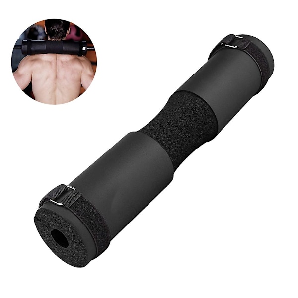Skivstång Knäböj Nackskydd Kudde Skum Axelvaddering Fitness Vadderad Black