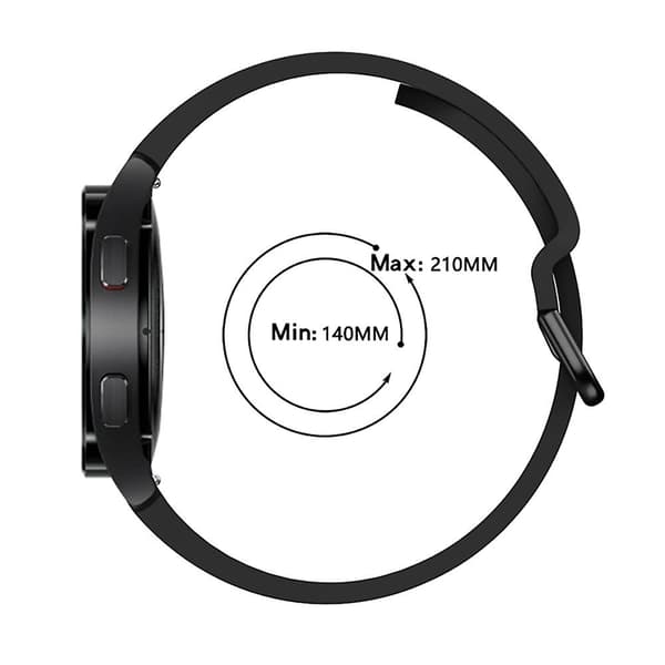 Silikonerem til Samsung Galaxy Watch4 40mm Black