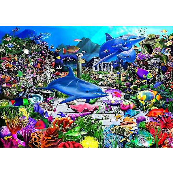 Bluebird Lost Undersea World Pussel (1000 Bitar)