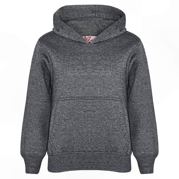[LCS]Ensfarget unisex hettegenser med joggebukse Charcoal 7-8 Years