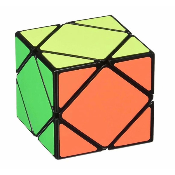 Skewb Speed ​​Magic Speed ​​Cube-pussel, Abs Ultra-slät Master Twist Cube, Brain Teaser-leksaker