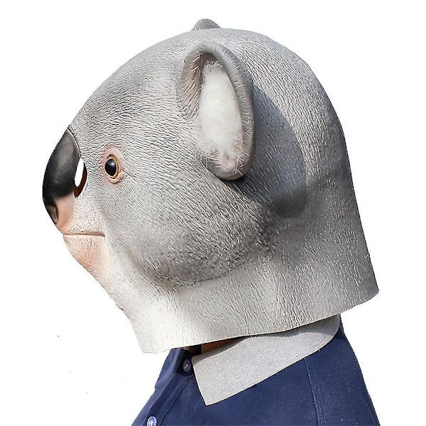 Halloween Lateksinaamio Juhlat Koala Naamio Juhla Asusteet Rekvisiitta