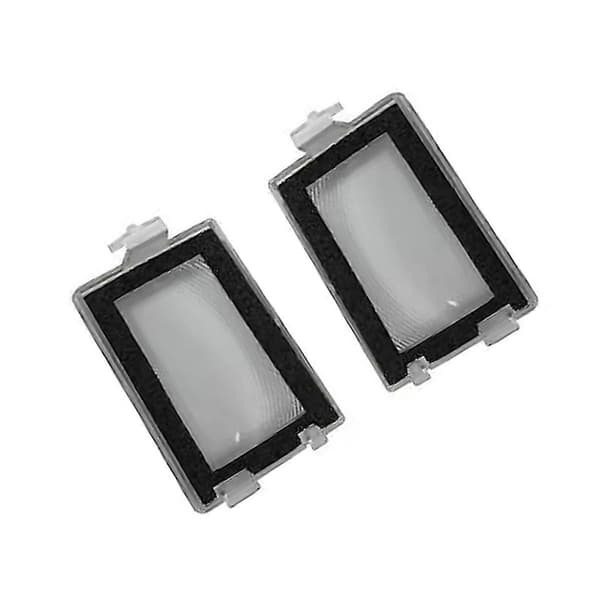 1 par bageste nummerpladelygteglas til Jeep Grand Cherokee