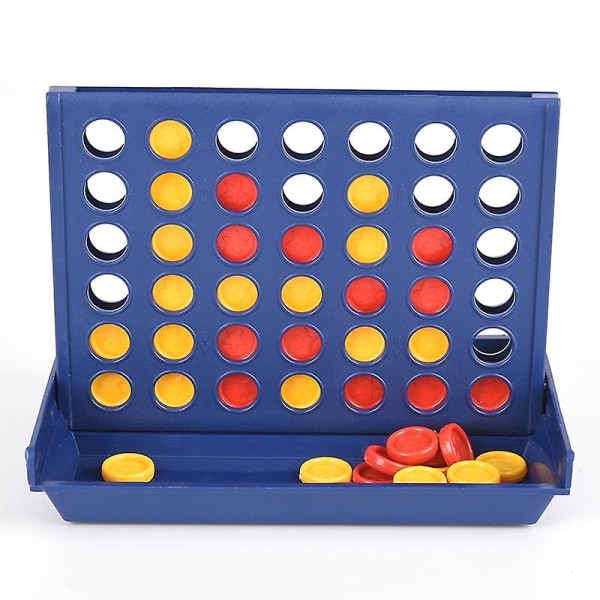 1 Set Connect 4 I Rad Brädspel Barn Pedagogiska Leksaker B