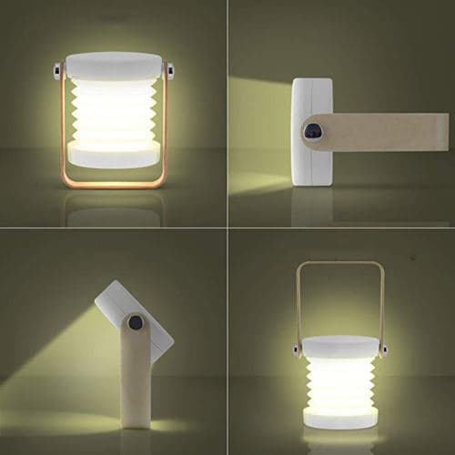 [LCS] Trådløs bordlampe og bærbar bordlampe LED sengelampe