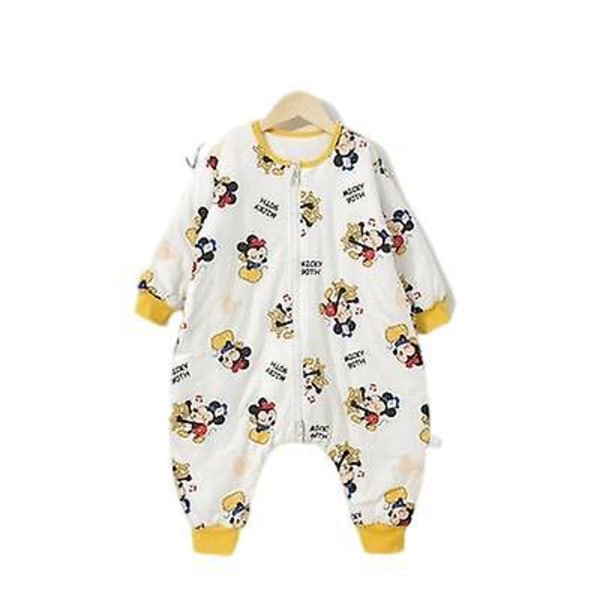 Varm barnsovsäck spark-säker pyjamas i ett stycke Color 2 XL