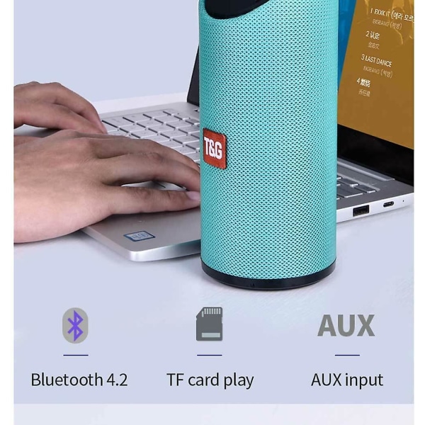 Bluetooth-kaiutin kannettava langaton mini-Bluetooth-kaiutin Blue