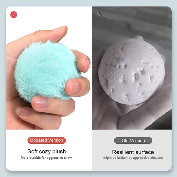 Smart Katt Leksaker Interaktiv Boll Med Kattmynta Katt Träning Pipiga Fidget Leksaker Kattprodukter För Husdjur