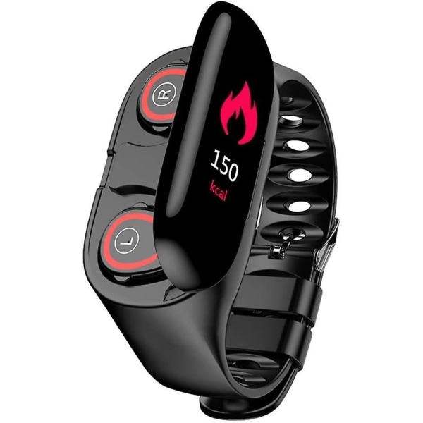 M1 2 i 1 Smart Armband Trådlöst Bluetooth Headset Combo Runnin