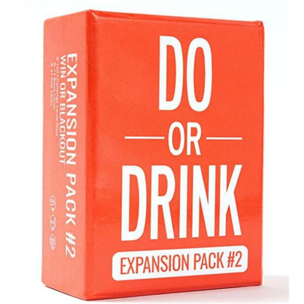 Do Or Drink Drickspelskort Bordsspel Vuxna Rolig Fest Camping College Födelsedagsspel Style2
