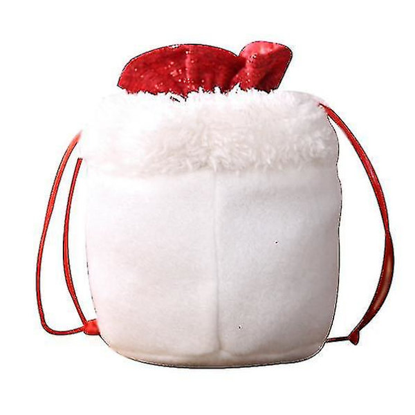 Julväskor med Dragsko 3st Snögubbe Jultomte Julgodisväskor