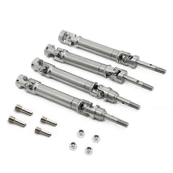 [LCS]4 stk drivaksel CVD for 1/10 Traxxas Slash Rustler 4X4 4WD RC-bil