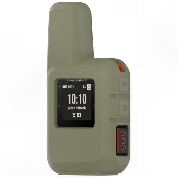 [LCS]Garmin inReach Mini 2 Silikonskyddsfodral | Slitstarkt skydd för satellitkommunikatör Green