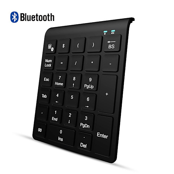 27 Taster Bluetooth Numeriske Tastaturer Med Mini Størrelse
