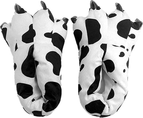 [LCS] Unisex Clogs Støvler Dyrepote Sutsko Kylling Fuglefod Sutsko Ko Tiger Giraf Sutsko, S