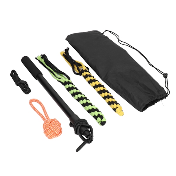 Flirtstick Leksak Multifunktionell In- och Utdragbar Träning Interaktiv Leksak Flirtstick för Små Medelstora Hundar 0.6