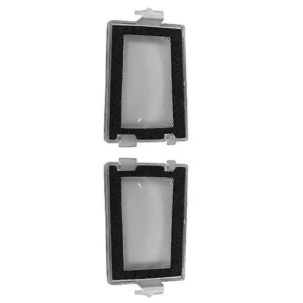 1 par bageste nummerpladelygteglas til Jeep Grand Cherokee