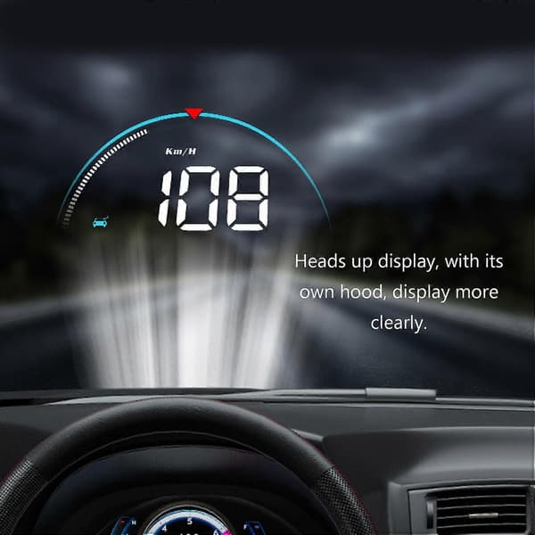Intelligent Heads Up Display High Definition Eftermonteret Speedometer [CE/RoSH-certificeret]