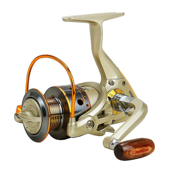 Fish Spinning Reel 5.5:1 Ratio 12bb Kullager Fiskerullar Tillbehör Utrustning Hjul 1000