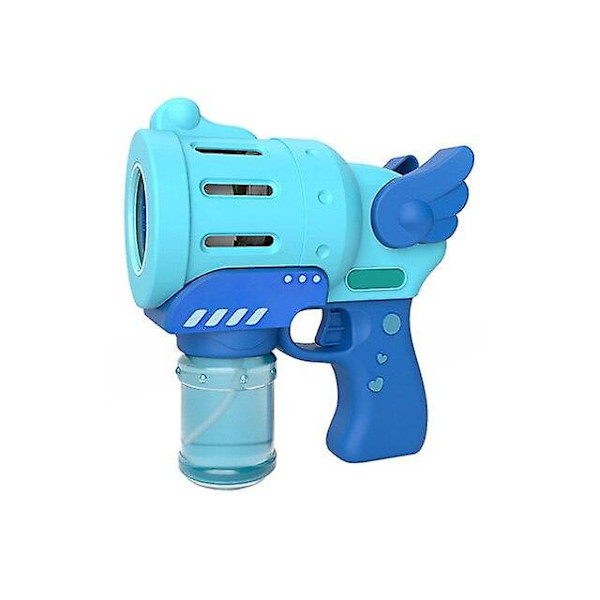 Leksak för barn Badleksaker Tuggummimaskin Leksaker för barn Plast Pistolform Leksak Pojke Bubblor (Blå)