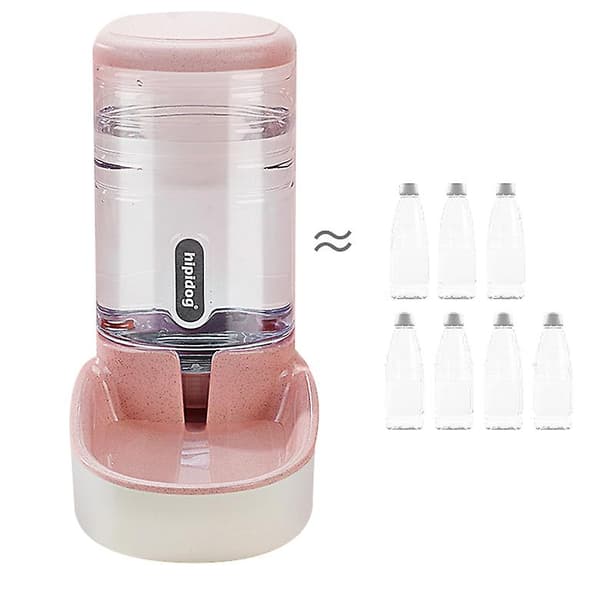 [LCS]Automatisk husdjursmatare, dricksfontän pink waterer