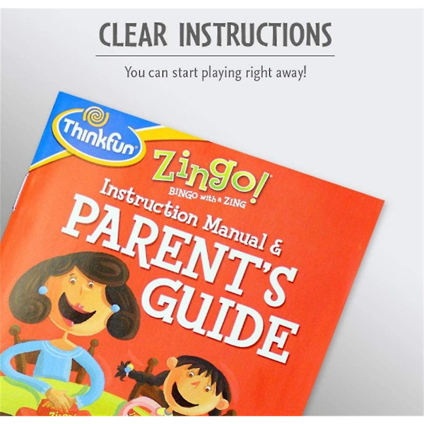 Thinkfun Zingo Bingo Prisvindende Førskolespil Til Før-læsere Og Tidlige Læsere Style3