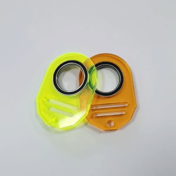 [LCS] Dekompression Roterende Legetøj Rygsækspænde FLUORESCERENDE GRØN Fluorescent green Fluorescent green
