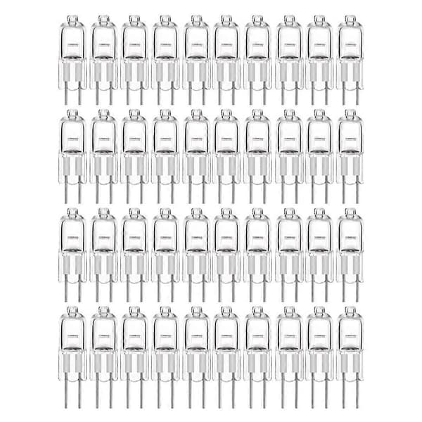 [LCS]20-pakning G4 halogenlampe 10W 12V - Varmhvit