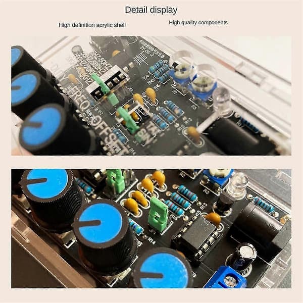ICL8038-funktiosignaaligeneraattorimoduulisarja kotelolla Black