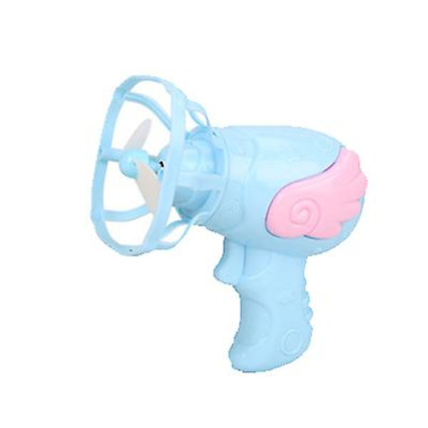 Automatiska Spier Bubble Guns, Elektrisk Bubbelmaskin för Festartiklar, Sommarleksak, Födelsedag, Utomhus & Inomhus blue