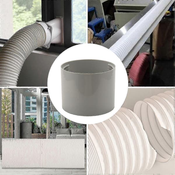 13 cm PVC flexibel avloppsavgasslang för mobil luftkonditionering