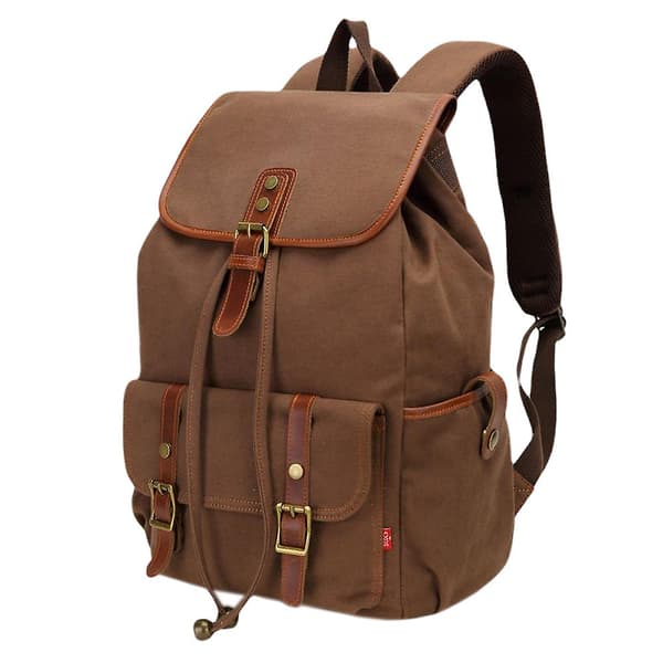 [LCS]15\" Laptop Tote Canvas Rygsæk