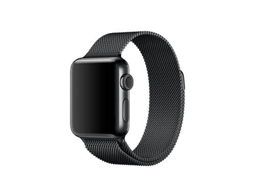 [LCS] Rustfrit stålrem med adapter kompatibel med Apple Watch 42mm Versi