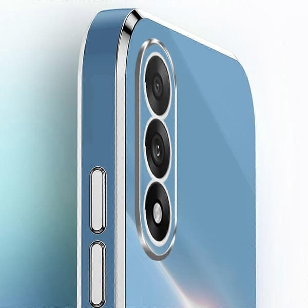 [LCS] Til OnePlus Nord 5 5G deksel TPU-telefondeksel med galvanisert ramme White