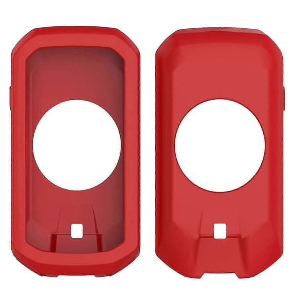 [LCS] För Garmin Edge 1050 Silikonskyddsfodral Cykeldatorfodral - Midnattsblå Red