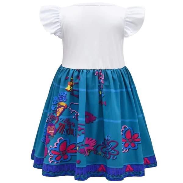 [LCS]Små flickors prinsessklänningar julklänningsoutfit A 150cm