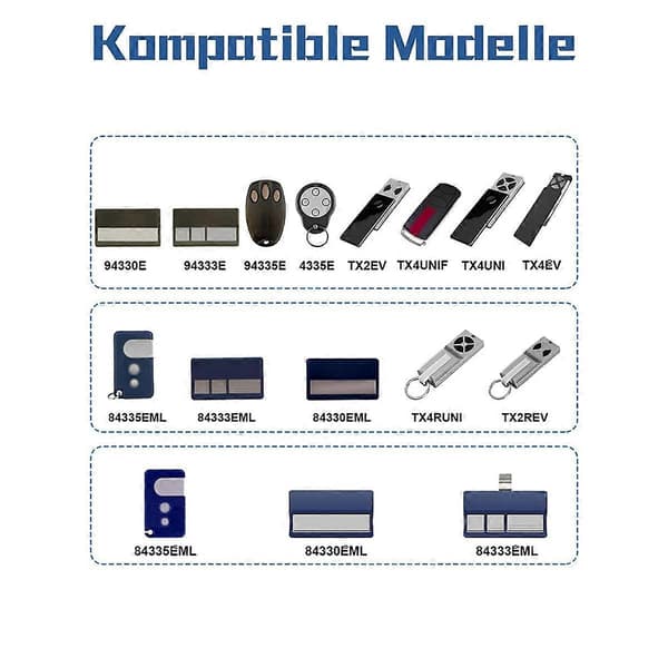 [LCS] Garasjeportfjernkontroll for Chamberlain Motorlift fjernkontroll