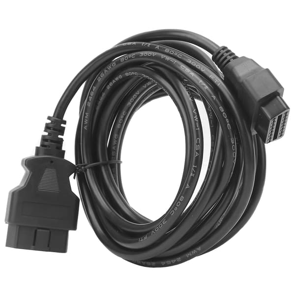 5m / 16.4ft OBD2 Bildiagnosekabelstik 16-ben til 16-ben til Launch X431 PRO/ PRO3