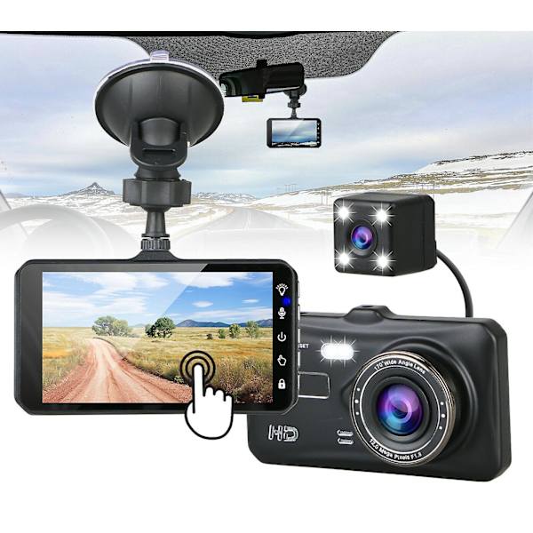 Bil Dash Cam Videokameraoptager