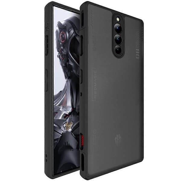 [LCS]IMAK UX-9B-serien til ZTE nubia Red Magic 8S Pro / 8 Pro+ 5G / 8 Pro 5G etui Tiny Airbag PC+TPU Mat