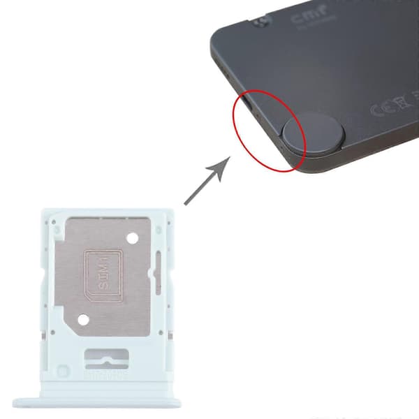 [LCS] For Nothing Phone CMF Phone 1 SIM-kortskuff + SIM / Micro SD-kortskuff Green