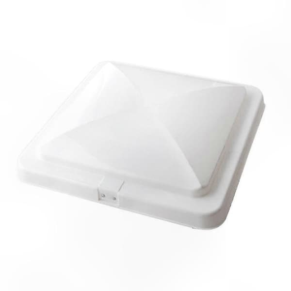 [LCS] Vit 14x14 tums takventilationslock för husbil, husvagn och husbilsbadrum