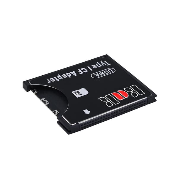 [LCS]SD till CF Typ I-adapter Stödjer SD SDHC SDXC MMC-kort till Standard Compact Flash Typ I-kortläsare Black